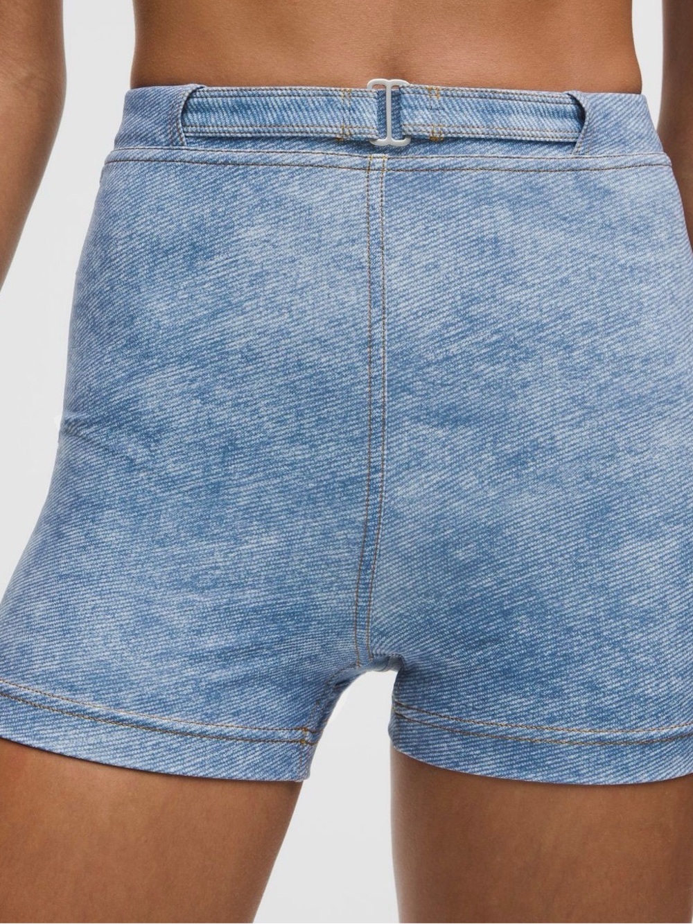 Lululemon denim print shorts